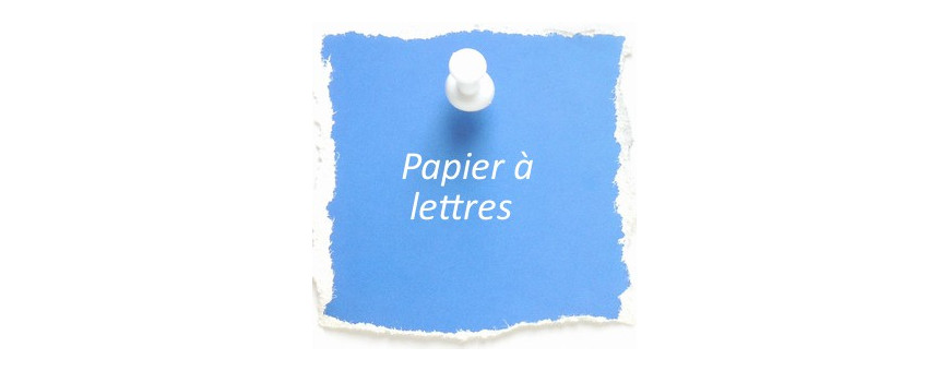 Papier à lettres